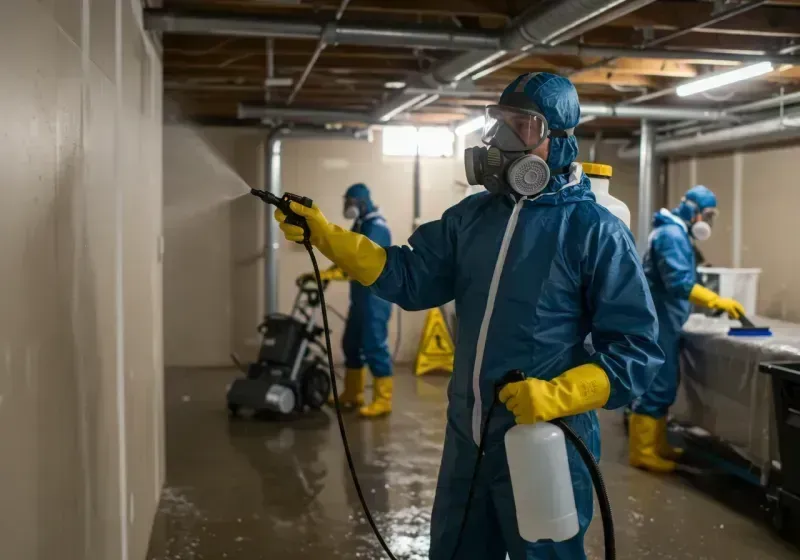 Basement Sanitization and Antimicrobial Treatment process in Fort George G Mead Junction, MD